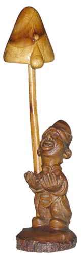 The gnome, a wooden sculpture, a kind 2. Woodcarving. Souvenir production. Business a souvenir. An original gift in traditions of national crafts of Ukraine.